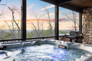 Baignoire à remous extérieure