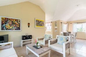 Living area - Apartamento en Punta Cana (Punta Cana)