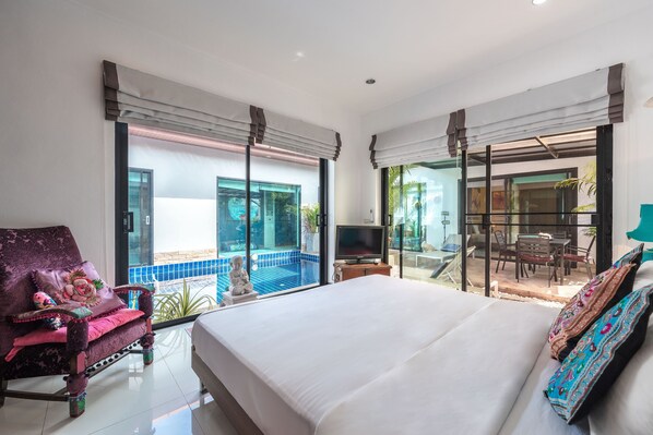 View from room - Iconic Art Decor 3BR Pool Villa Salika (Rawai)