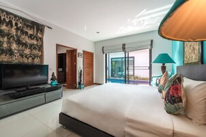 3 habitaciones, decoración personalizada y muebles diferentes 
