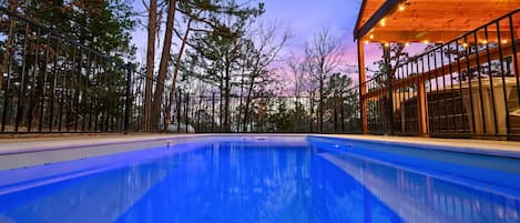 Beheizter Pool