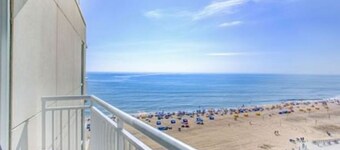 Boardwalk Oceanview Beachside, Eateries, 2BRs, Sleep 7, Indoor Heated Pool, Gym