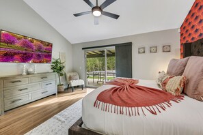 4 chambres, fer et planche à repasser, lit parapluie, Wi-Fi gratuit