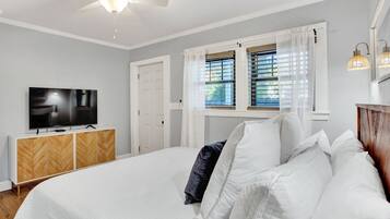 1 makuuhuone, silitysrauta/-lauta, ilmainen Wi-Fi, vuodevaatteet