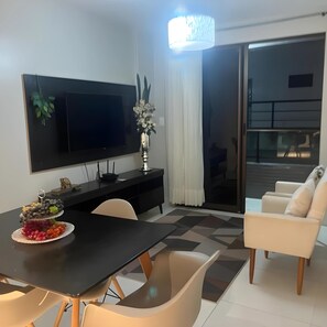 Standard Apartment | Living area - Apto a 300m da Praia de Intermares  (Cabedelo)