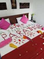 Standard Double Room, 1 Bedroom, Non Smoking, Beach View | Individually furnished, desk, laptop workspace, free WiFi