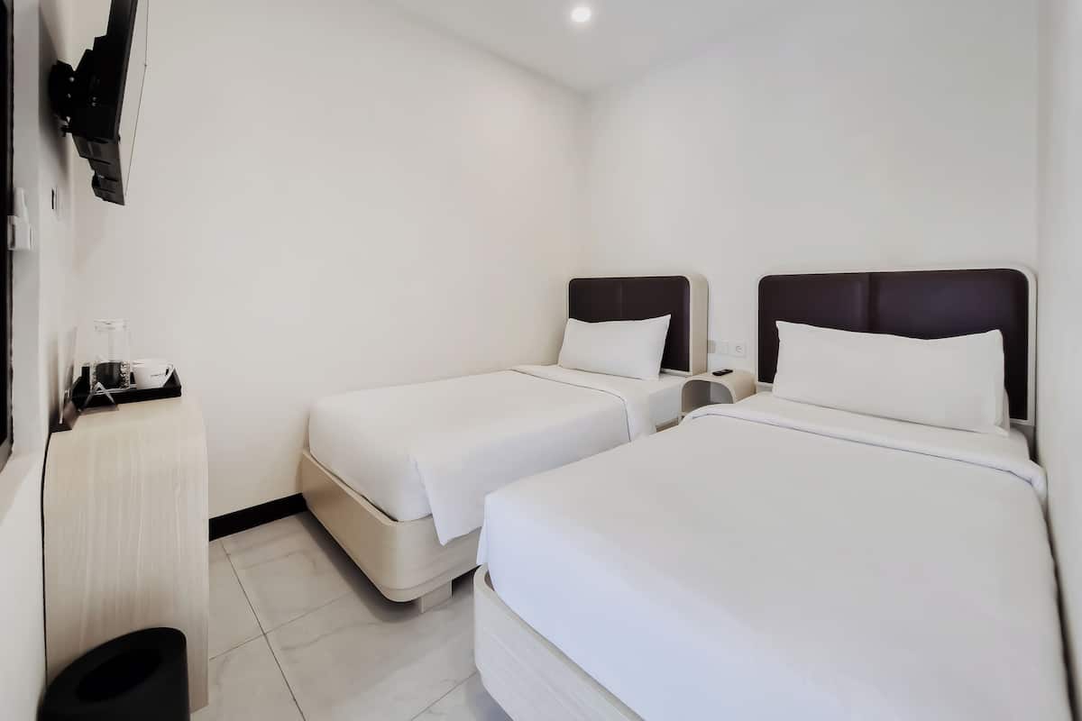 1 habitación y ropa de cama