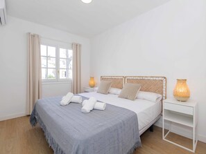 2 habitaciones, internet y ropa de cama 