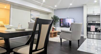Stunning luxury Furnished 2Bedroom and 2Washroom private Basement Apartment