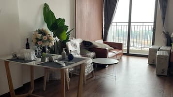 Basic-Apartment | Ausblick vom Zimmer