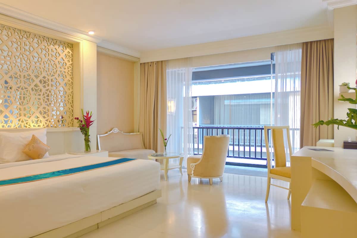 Deluxe Balcony (Double/Twin) | Literie de qualité supérieure, minibar, bureau