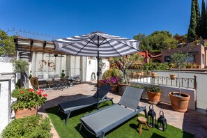 Exclusive Villa, 3 Bedrooms, Fireplace, Valley View | Terrace/patio - Panoramic Paradise 3BR Overlooking SMA (San Miguel de Allende)