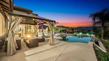 Außenpool, beheizter Pool