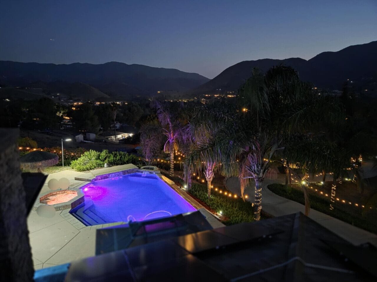 Udendørs pool, opvarmet pool