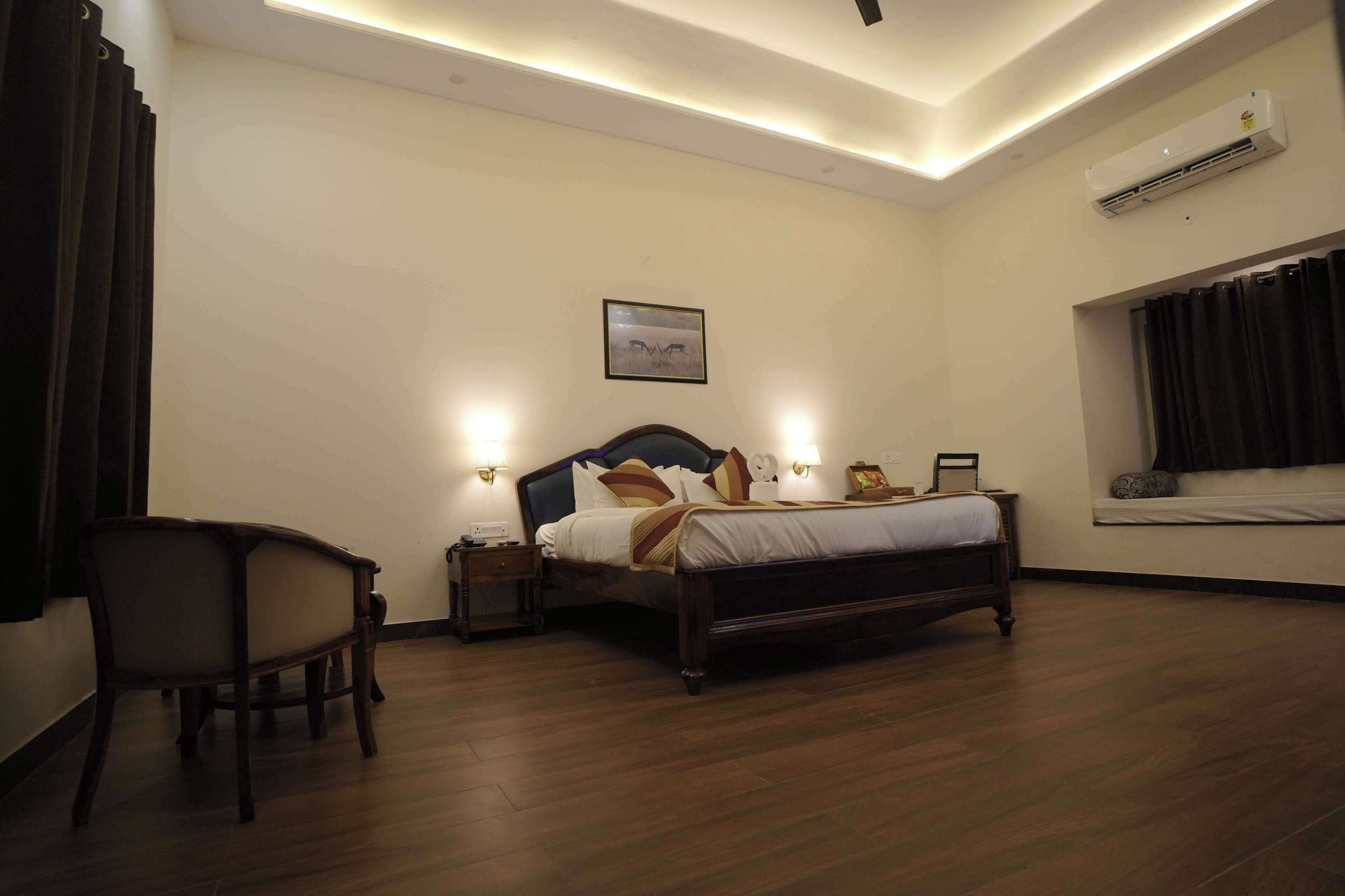 Habitación doble superior, 1 cama doble, vistas a la piscina | Wifi gratis y ropa de cama