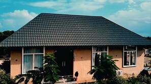 Façade de l’hébergement