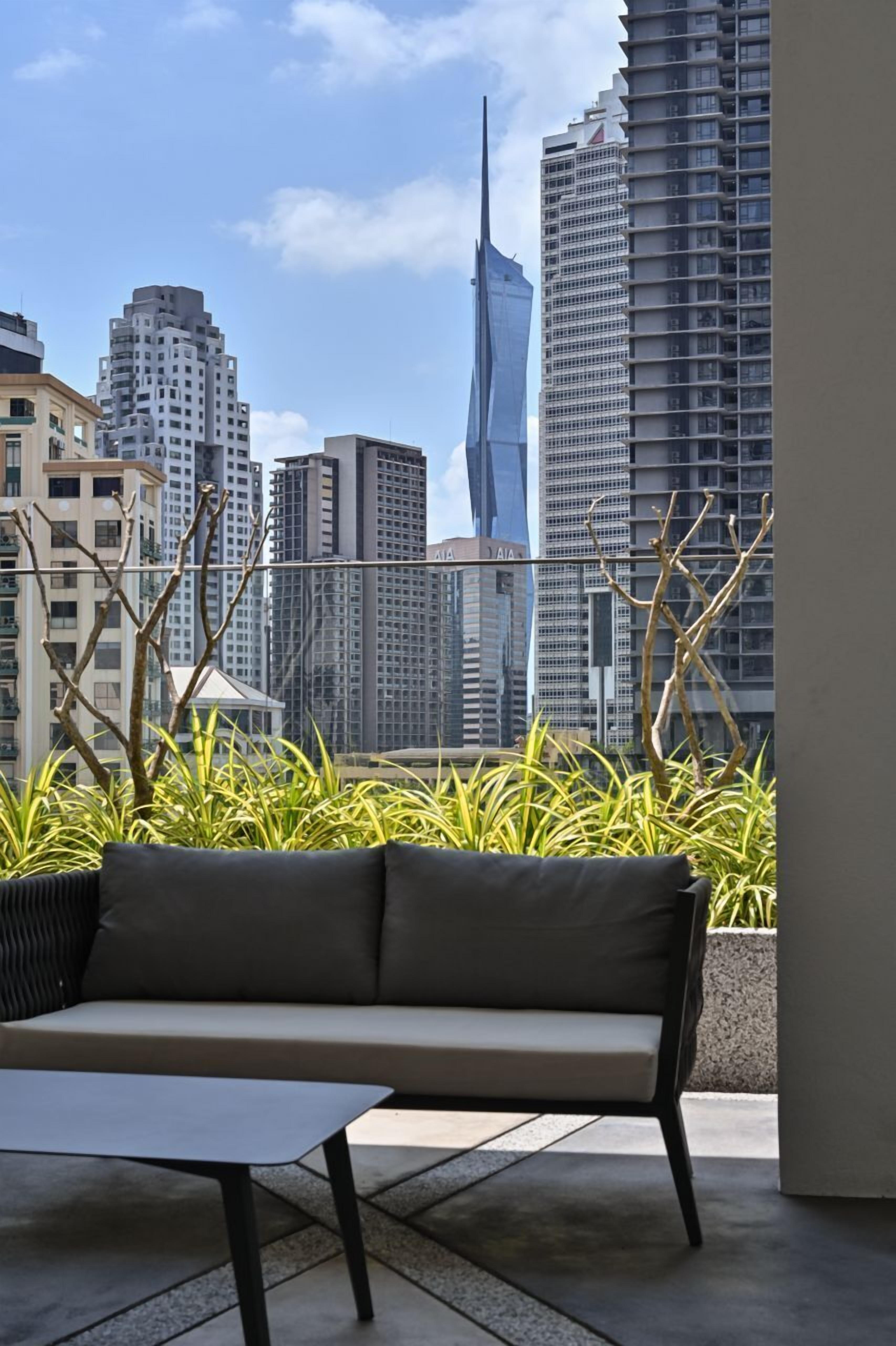 City view from property