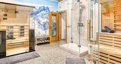 Appartement avec sauna, 82m du bus de ski