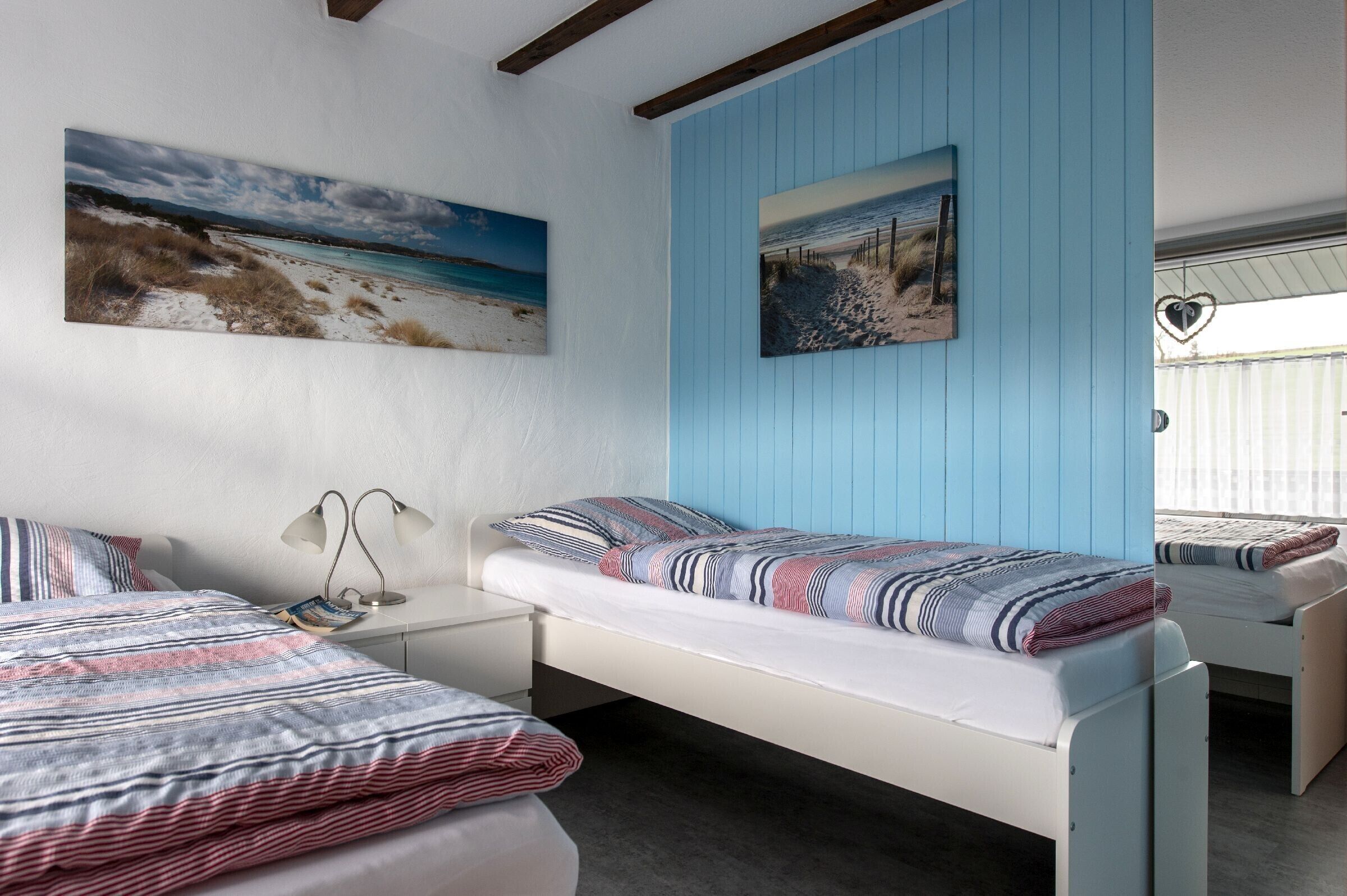 2 多间卧室、熨斗/熨衣板、免费 WiFi、床单