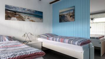 2 間睡房、熨斗/熨衫板、免費 Wi-Fi、床單