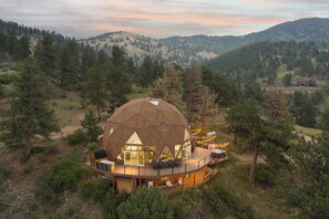 Exterior - Expansive Views! 4500SqFt Mountain Dome Near Denver w/ Sauna, Hot Tub, Huge Deck (Idaho Springs)