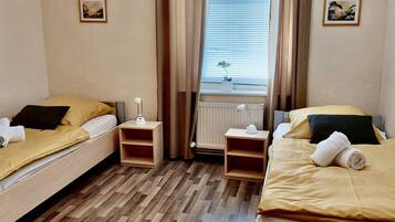 2 Schlafzimmer, kostenloses WLAN, Bettwäsche