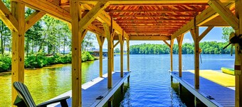Lakefront Lake Anna with Cove, Dock, Deck, Hot Tub