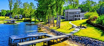Private Cove Lakefront Lake Anna Beach & Dock