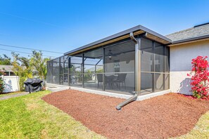 Terrace/patio - Beautiful Venice Getaway, 4 Mi to Manasota Beach! (Venice)