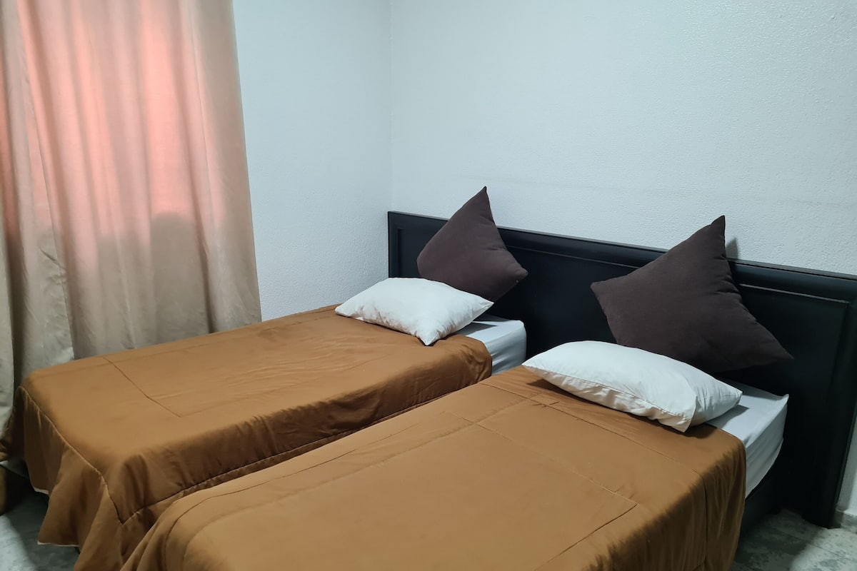 1 camera, biancheria da letto di alta qualità, materassi in memory foam