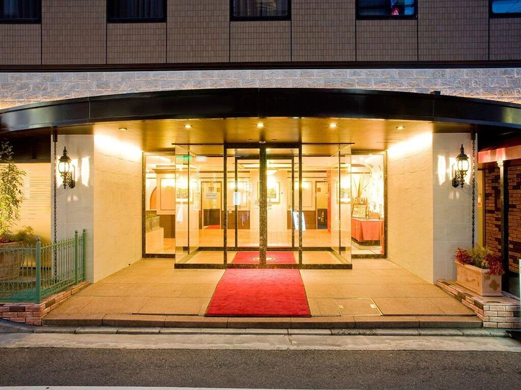 施設の正面