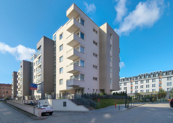 Fassade der Unterkunft
