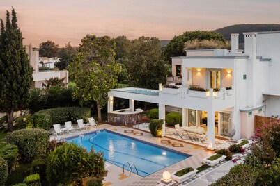 Beachfront " Villa Io "