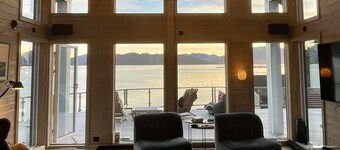 Villa Blue Dream - Dream holiday home directly at the fjord with jacuzzi & sauna