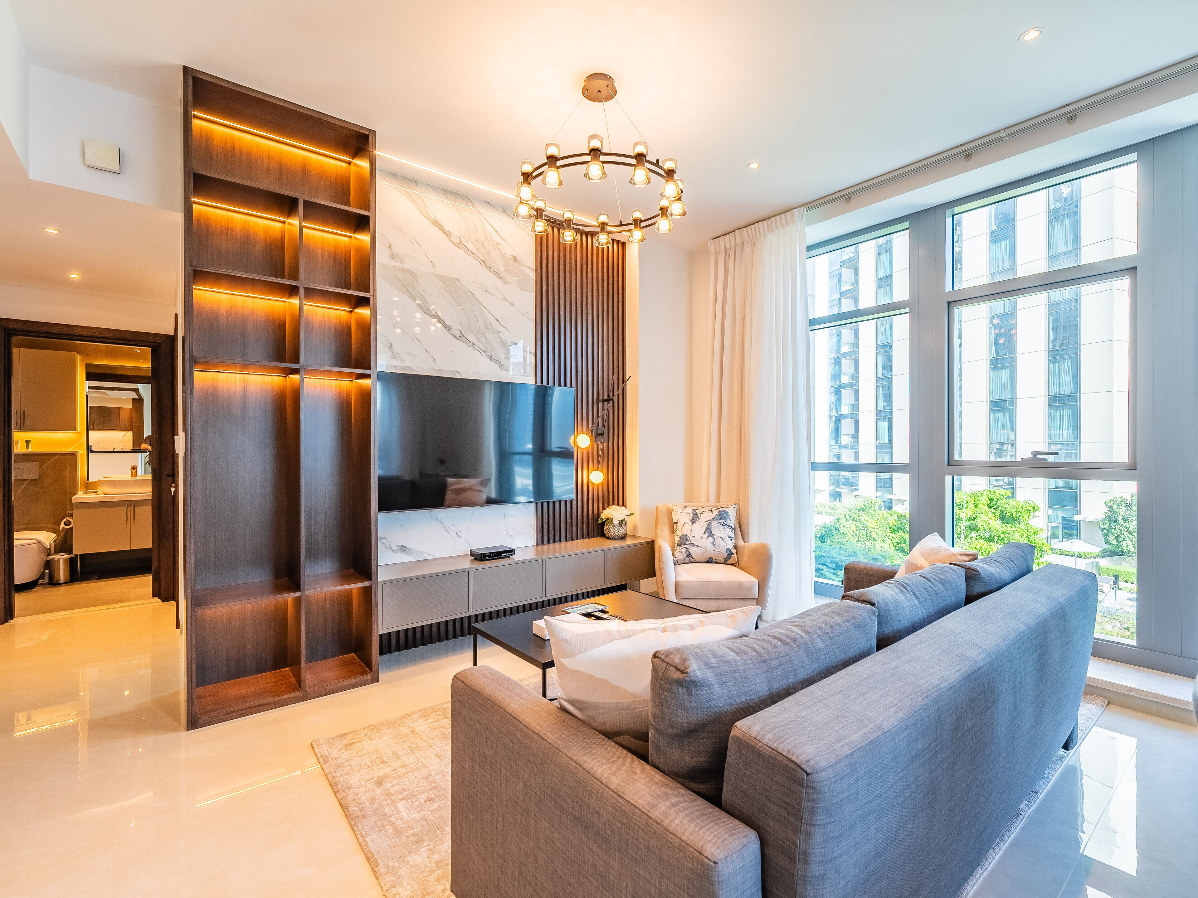 Deluxe Apartment | Living area