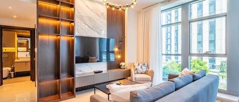 Appartement Deluxe | Coin séjour