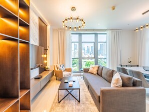 Deluxe-Apartment | Wohnbereich