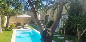Pool - Boutique Resort Salty Breeze: Garden Cottage Blouberg - 700m vom Kite Beach (Cape Town)
