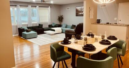 Enchanting haven Luxury amenities captivating entertainment cozy massage chair