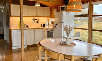 Three Bedroom Cottage. | Private kitchen | Fridge, microwave, oven, dishwasher