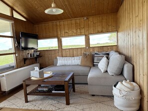 Stuga | Vardagsrum | Platt-tv