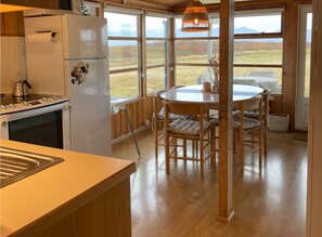 Three Bedroom Cottage. | Private kitchen | Fridge, microwave, oven, dishwasher