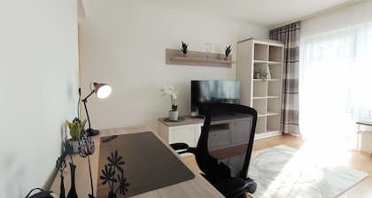 80 qm Moderne Wohnung mit Balkon und Garten im Herzen von Tirschenreuth