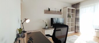 80 qm Moderne Wohnung mit Balkon und Garten im Herzen von Tirschenreuth