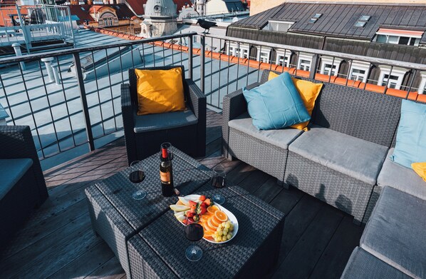 Appartement Luxe | Terrasse/Patio