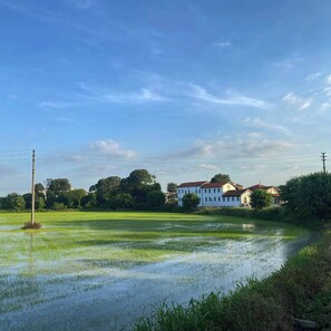 Aerial view - Cascina Mora Bassa (Vigevano)