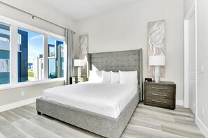 5 bedrooms, in-room safe, iron/ironing board, free WiFi