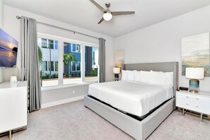 4 bedrooms, iron/ironing board, Internet, bed sheets