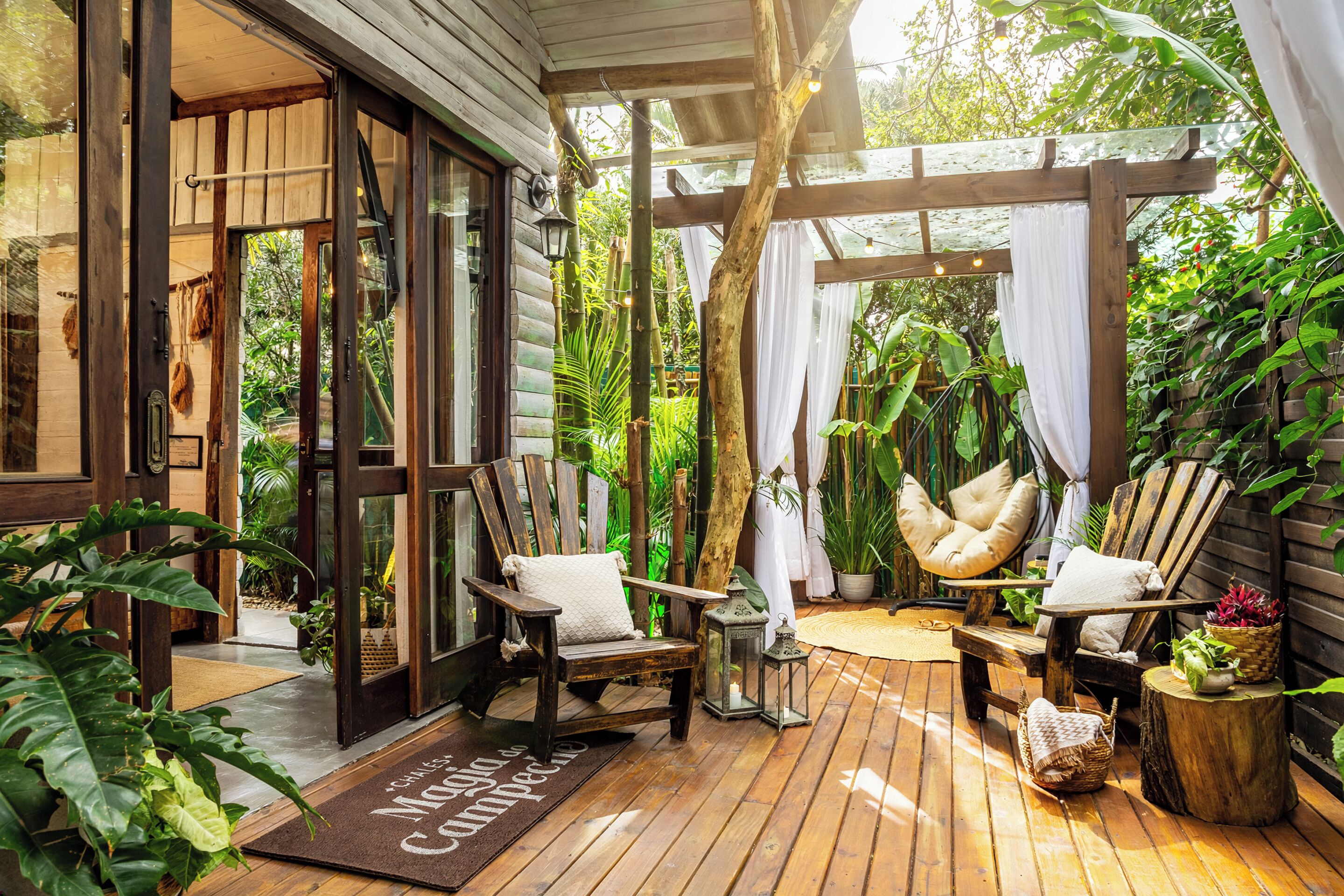 Premium huisje | Terras