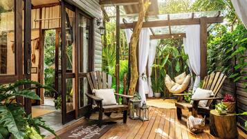 Premium huisje | Terras